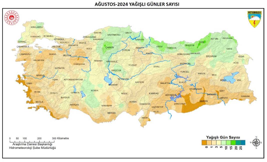 Konya, geçen ay yağışların yüzde 100 arttığı iller arasına girdi 12